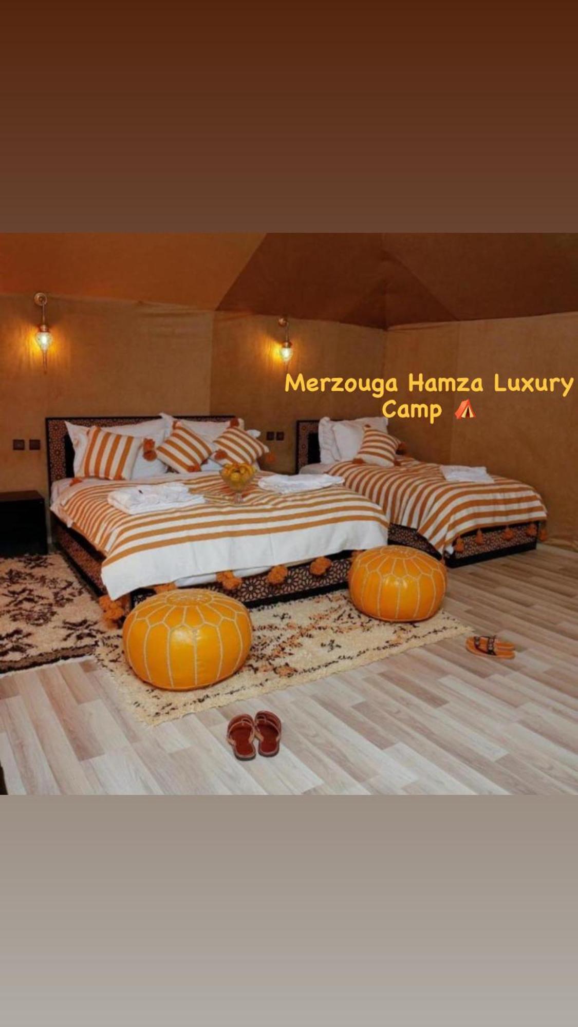Merzouga Hamza Luxury Camp Exterior foto