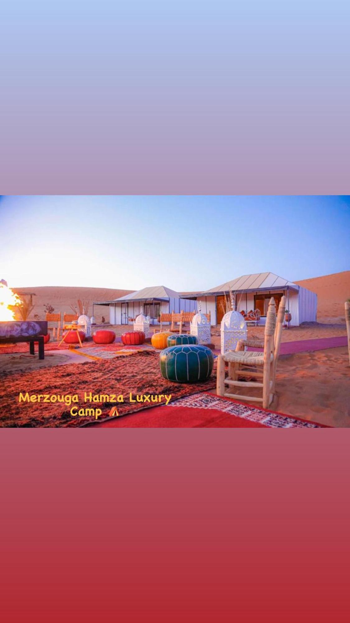 Merzouga Hamza Luxury Camp Exterior foto