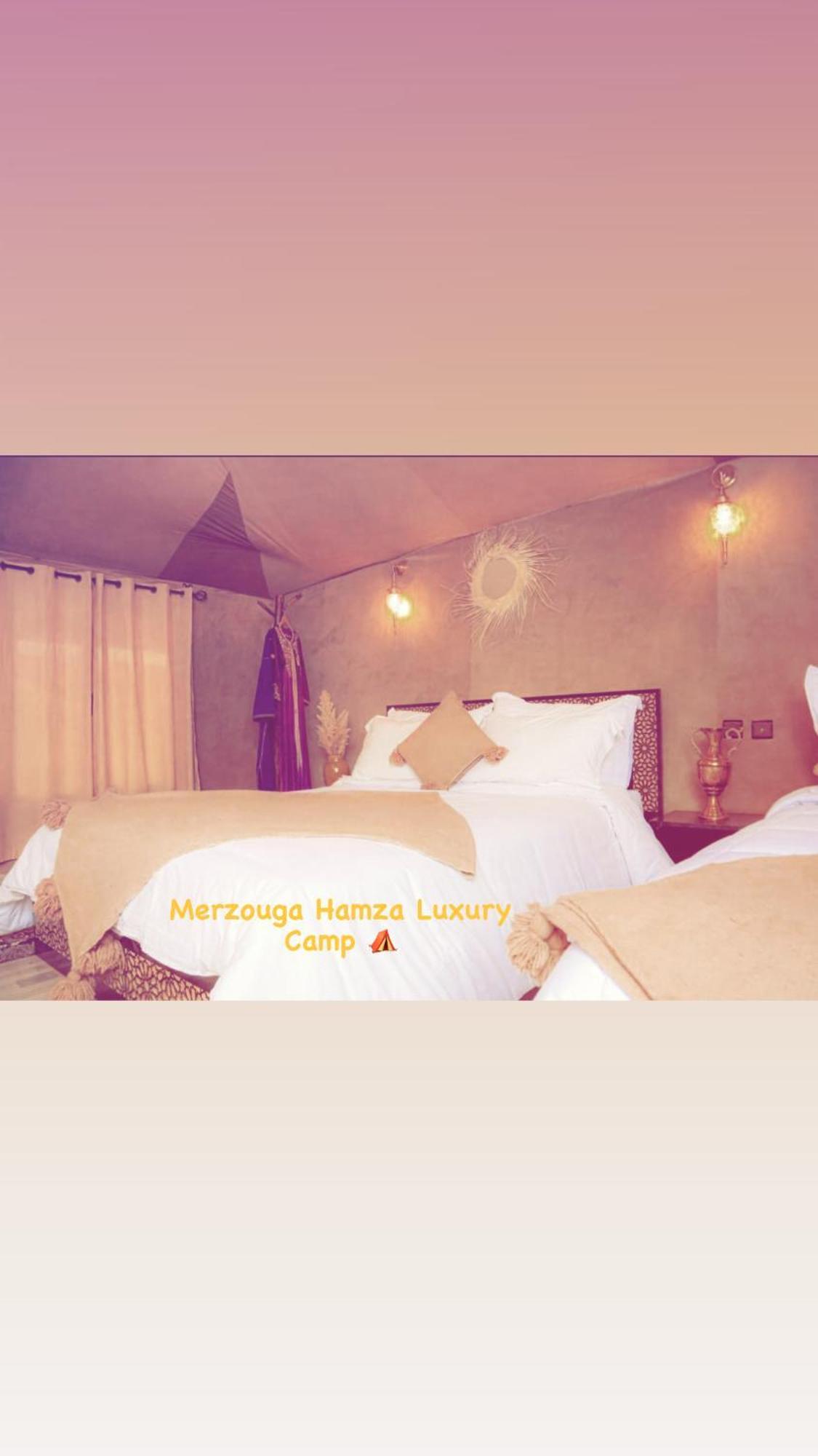 Merzouga Hamza Luxury Camp Exterior foto