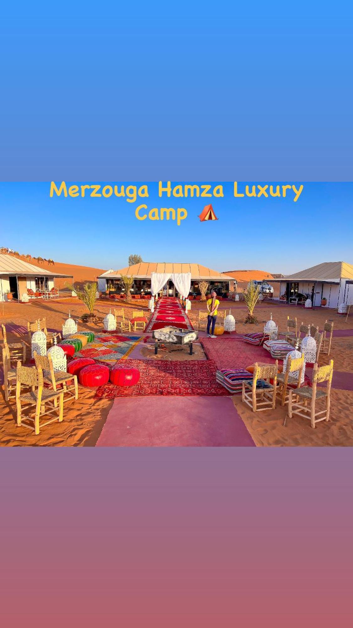 Merzouga Hamza Luxury Camp Exterior foto
