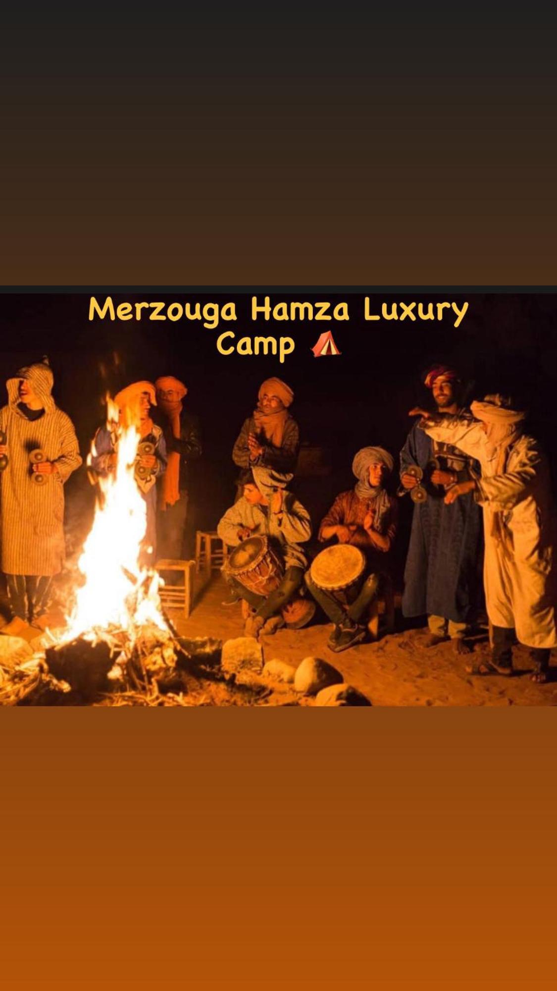 Merzouga Hamza Luxury Camp Exterior foto