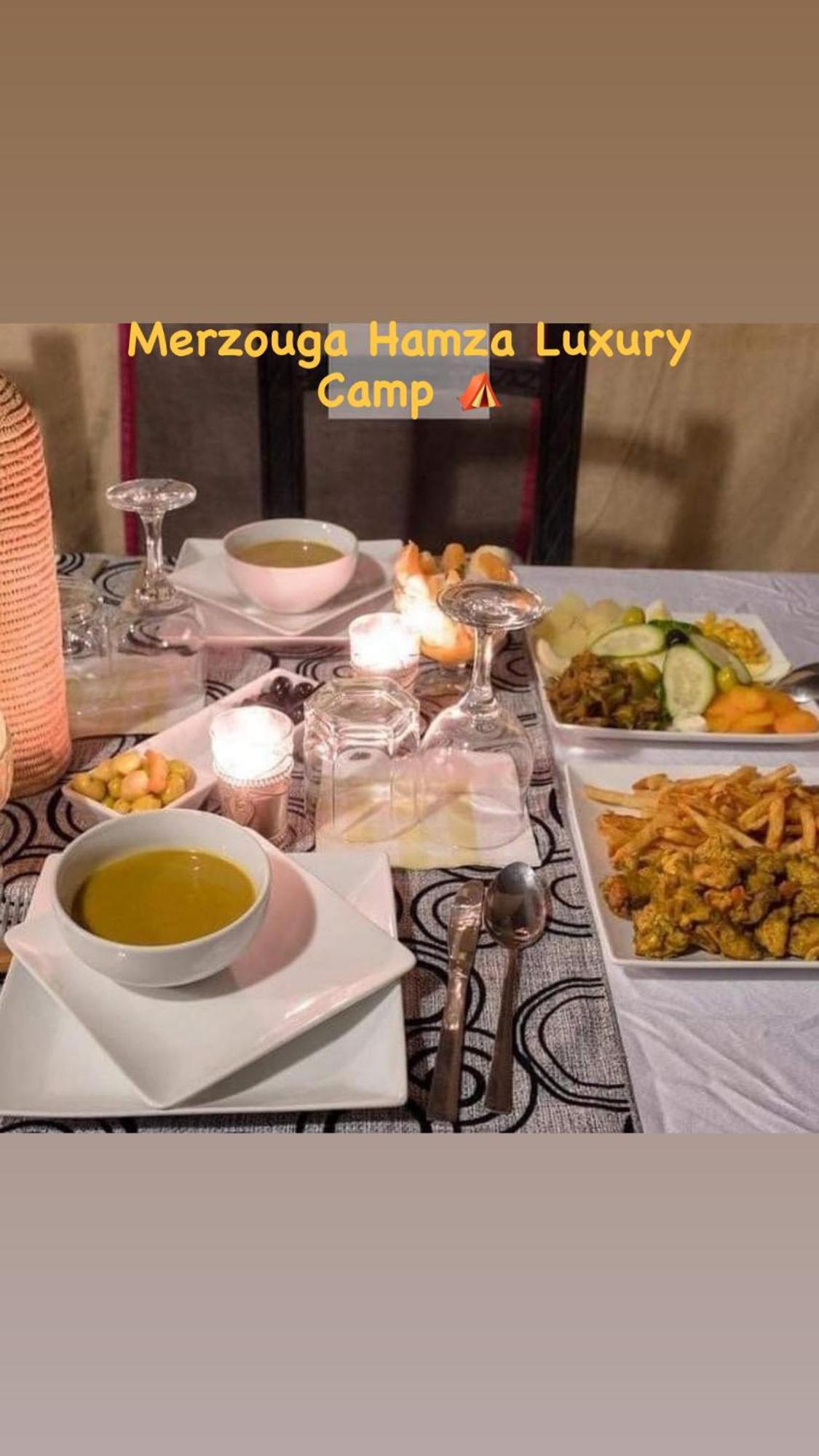Merzouga Hamza Luxury Camp Exterior foto