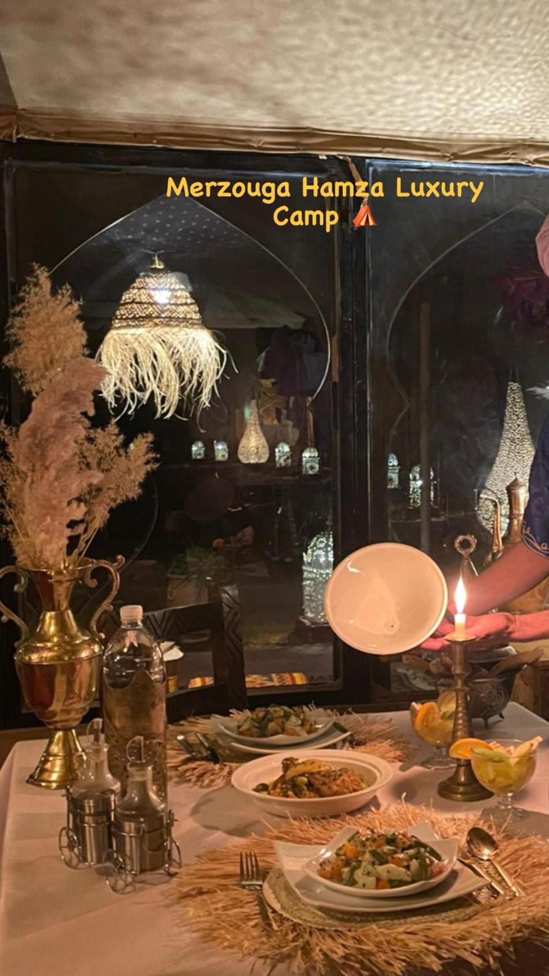 Merzouga Hamza Luxury Camp Exterior foto
